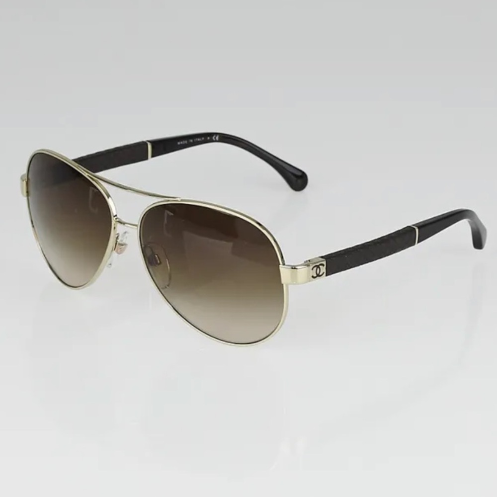 Chanel aviator sunglasses